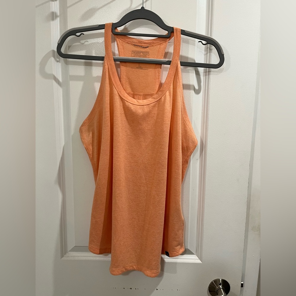 Patagonia Women’s Tank Top in Light Orange